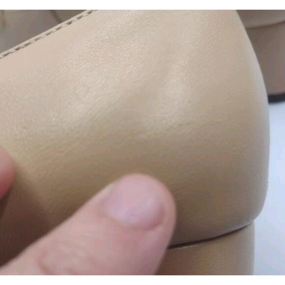 FEMSTEP Women's Loafer Shoes Tan Slip On Matte Leather New Sz 8 - Picture 5 of 12